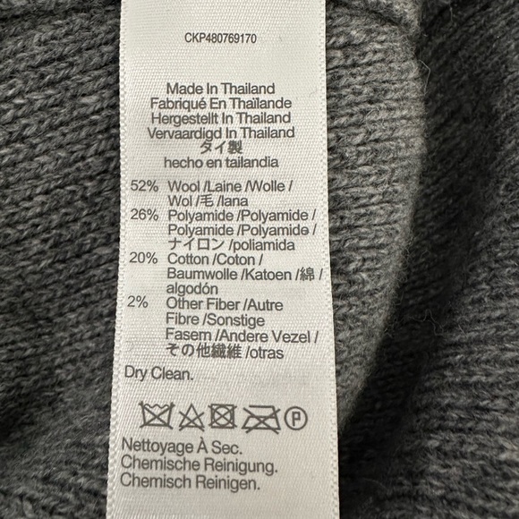 Madewell Gray Button-Up Vest - Picture 6 of 6